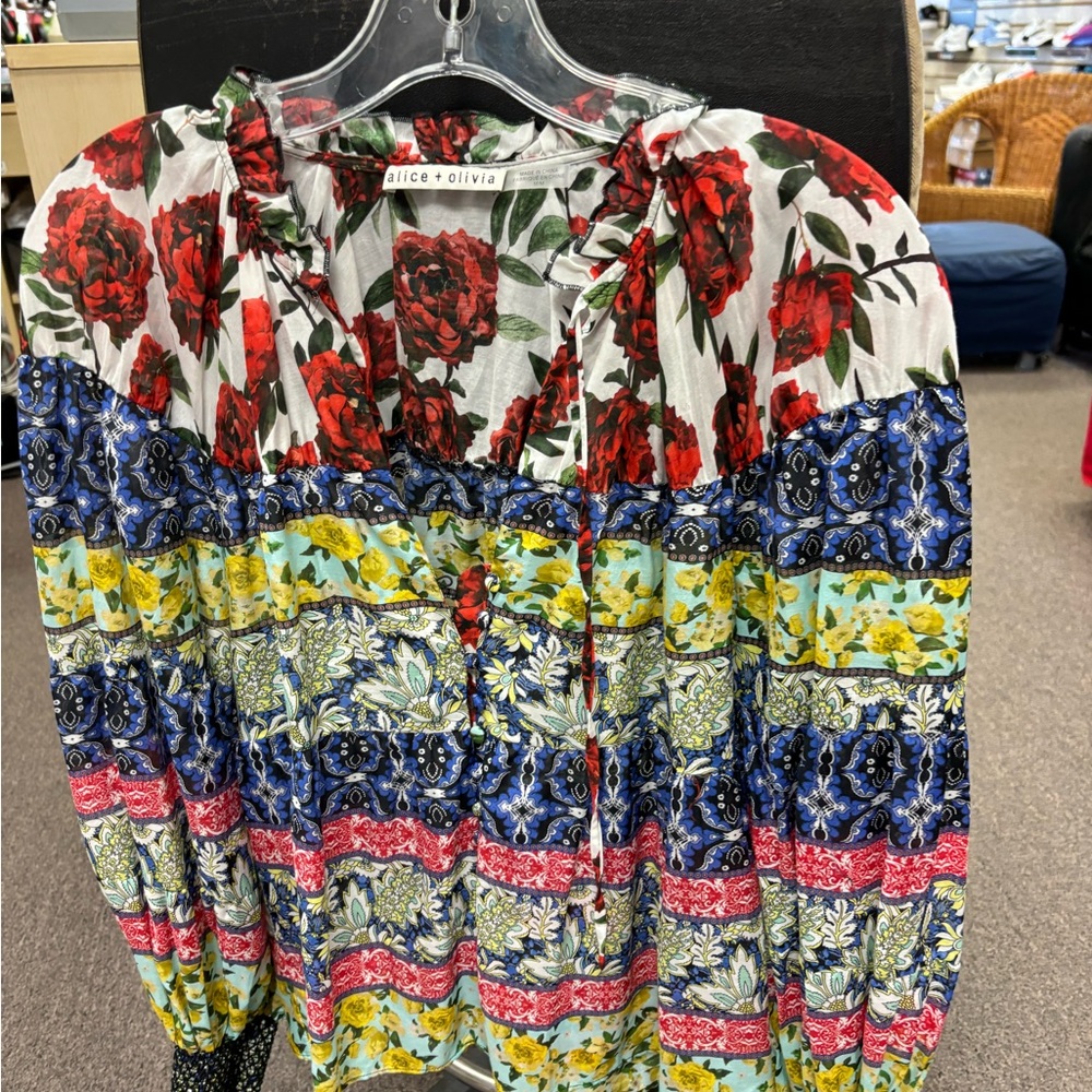 Alice and Olivia blouse -worn once, perfect condition